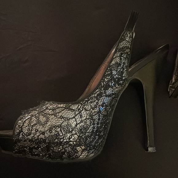 A Touch of Nina Sparkly High Heels - Picture 6 of 8